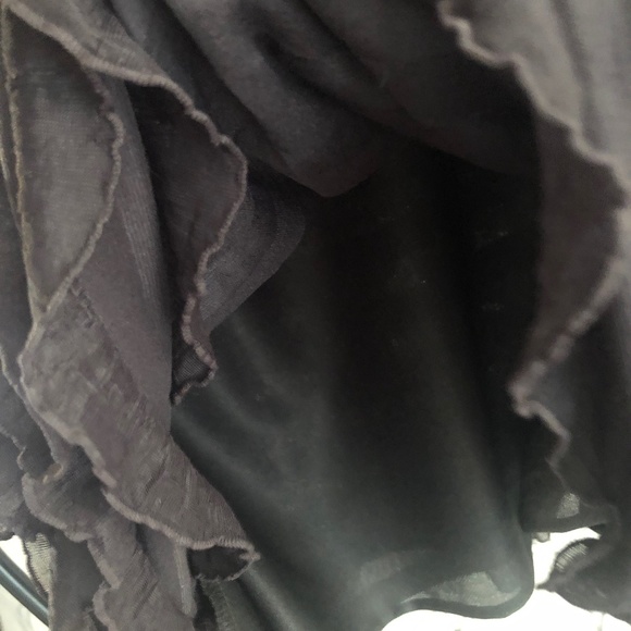 Sandwich Grey Ruffle Tank top - Picture 6 of 9